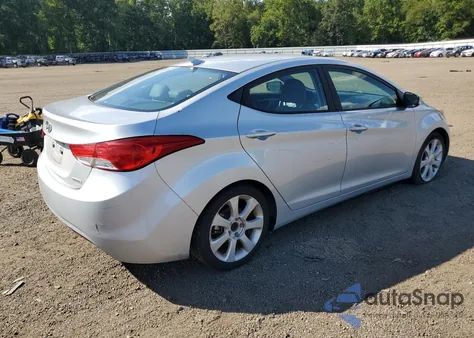 2013 Hyundai Elantra Gls from USA, damaged, VIN 5NPDH4AE8DH225819